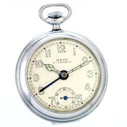 Heco Alarm Pocket Watch | Vintage Swiss Made