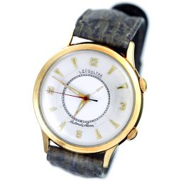 LeCoultre Memovox Wrist Watch | Jumbo Oversized Memovox Measures 38MM