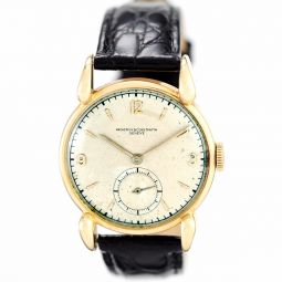 18K Yellow Gold Vacheron & Constantin Wrist Watch with Unusual Wide Lugs 18K Yellow Gold Vacheron & Constantin Wrist Watch with Unusual Wide Lugs