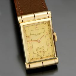 Triple Signed Vacheron Constantin 14K Gold Luxury Watch