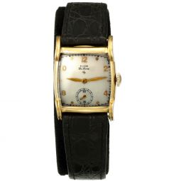 VINTAGE ELGIN DRESS WATCH CA1950S | 17 JEWEL MANUAL, SQUARE CASE