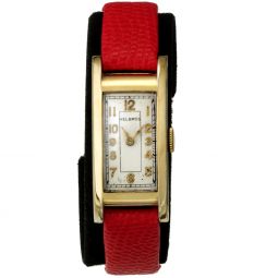 VINTAGE RECTANGULAR HELBROS WATCH CA 1950S | 17 JEWEL MANUAL WIND
