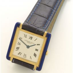 AUDEMARS PIGUET 18K GOLD ENAMEL WATCH | RARE ULTRA-THIN