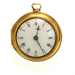 20K Yellow Gold Verge Fusee Thomas Tompion Pocket Watch - SOLD